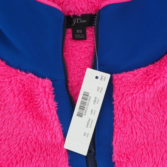 J. Crew Superplush Sherpa Half-Zip Pullover - Picture 9 of 9